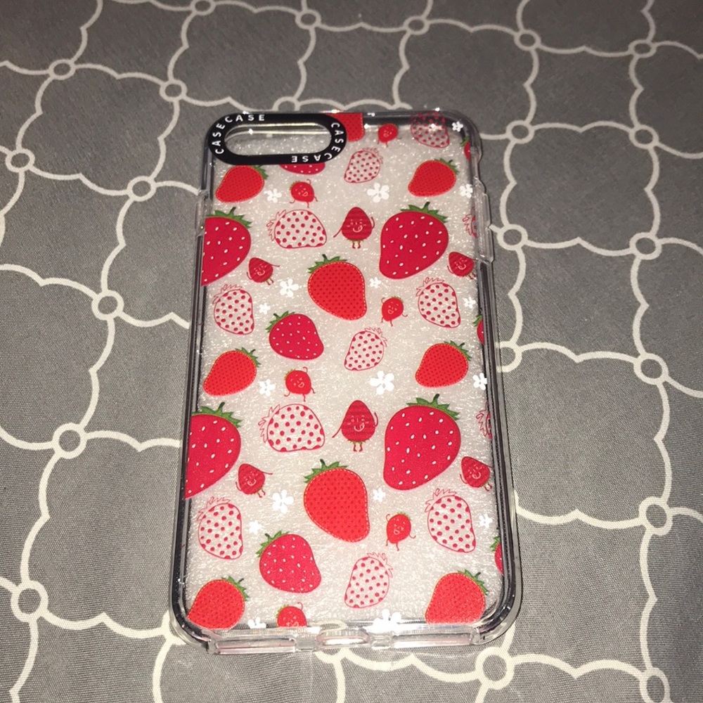 STRAWBERRY IPHONE 7G/8G PLUS CASE-BRAND NEW